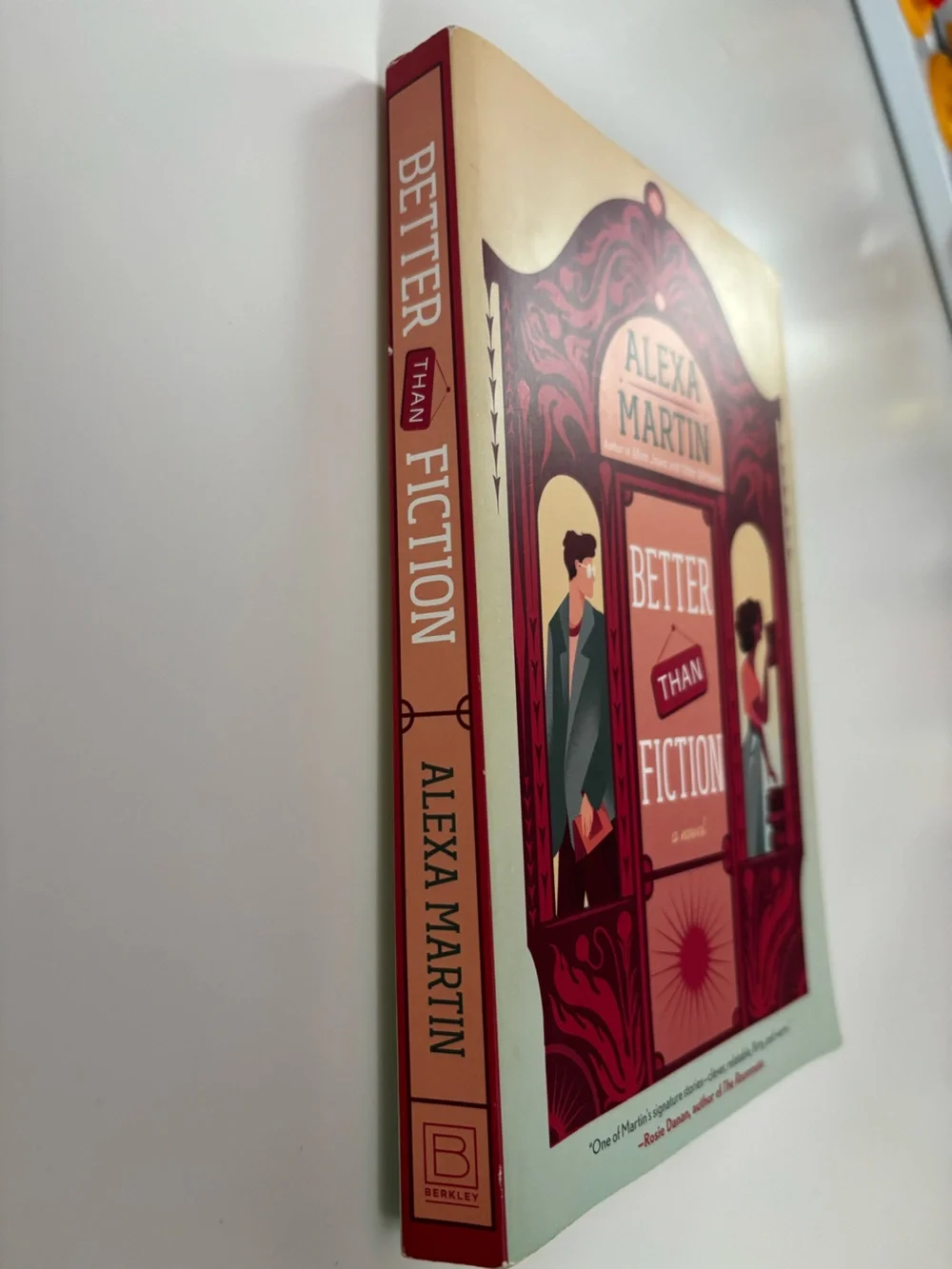 Better Than Fiction - Red/Cream Novel